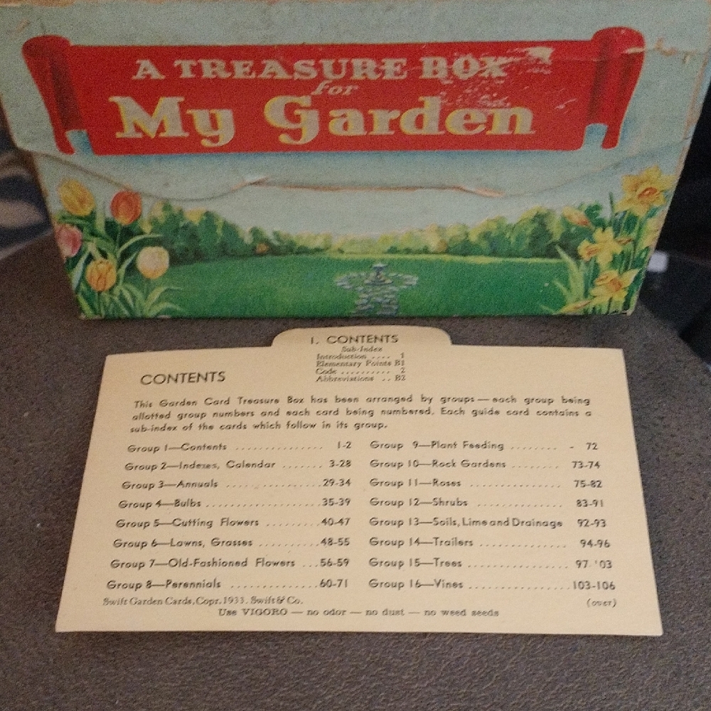 A Treasure Box for My Garden